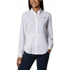 Columbia Women's PFG Tamiami II Long Sleeve Shirt -Gear Head Outfitters 1275701 100 f presetWeb