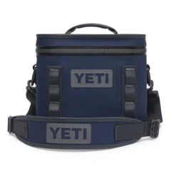 Yeti Hopper Flip 8 Soft Cooler -Gear Head Outfitters 191209 Navy Flips Backflip Dealer Images Flip 8 Navy Front with Strap 2400x2400 1