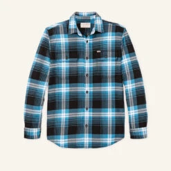 Filson Men's Vintage Flannel Work Shirt -Gear Head Outfitters M Vintage Flannel Work Shirt BlueBlkMlt Blue Black Multi Plaid 494d5013 768b 44c9 a9da f716f2eb8a97