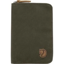 Fjallraven Passport Wallet -Gear Head Outfitters Passport Wallet F24220 Dark Olive