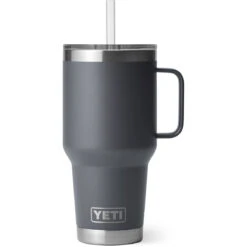 Yeti Rambler 35 Oz Straw Mug -Gear Head Outfitters site studio Drinkware Rambler 35oz Straw Mug Charcoal Front 0128 Primary B 2400x2400 8cf7f369 75c4 4df5 bd76 8e8bc59f0426